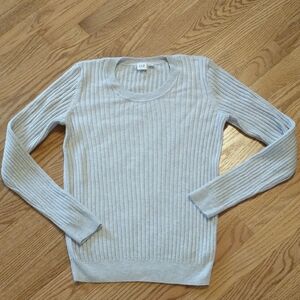 GAP Slim Fit Ribbed Merino Wool Blend Sweater Medium
